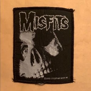 Misfits, Ramones, and The Clash patches